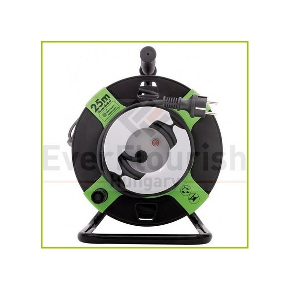 Cable reel, 25m, w. extension cord IP44 (00885431) 0010505412