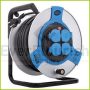   Cable reel, sheet steel 50m 4way, 3x1.5 H05VV-F IP44 (008839) 0011118812