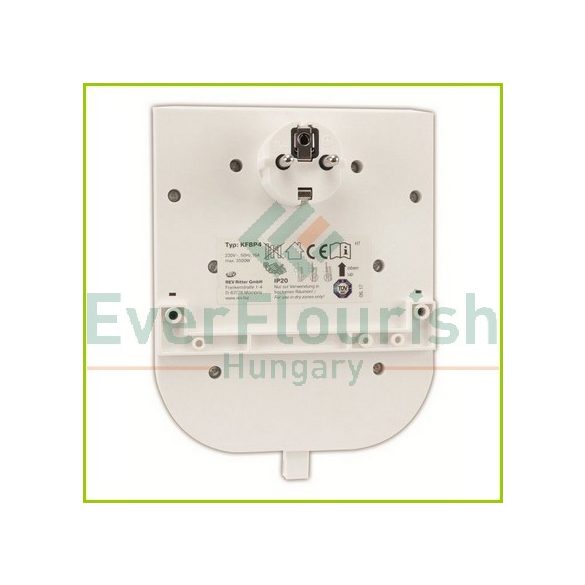MultiPower 4fold grounded adapter white 0020340112