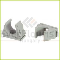 Clamping clips EN 16 for installation pipes, gray 00319111261104
