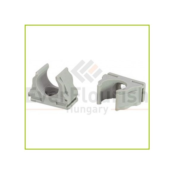 Clamping clips EN 16 for installation pipes, gray 00319111261104