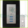   Wireless doorbell, 100m, 8 melodies, iPod design, 434MHz, black-silver 0046830