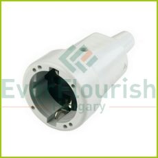 Grounding coupling (PVC) middle outlet, grey 0203H