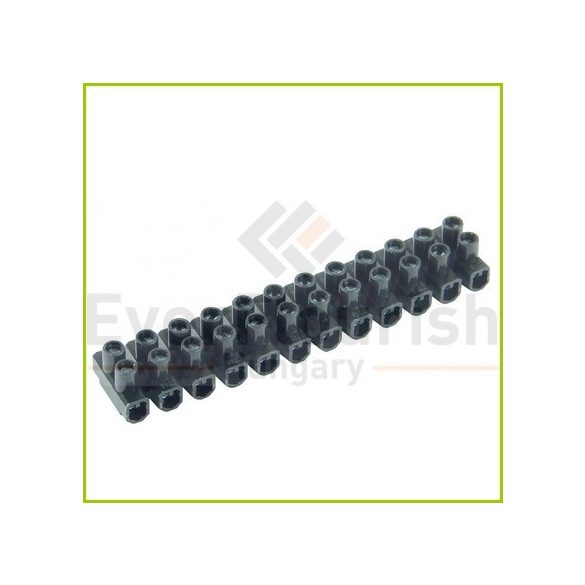 terminal block 2 screw 6.0-10/16 mm 12p black 0518403777