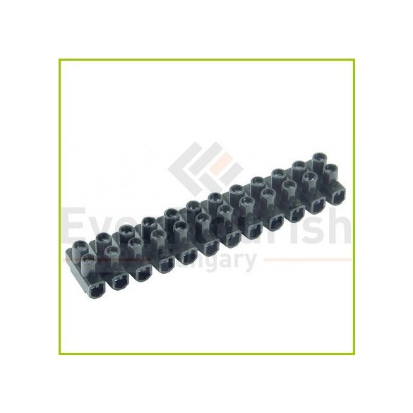 terminal block 2 screw 0.75-4/6 mm 12p black 0518455555