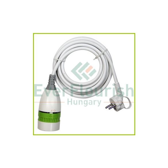 Extension cable 3m, H05VV-F 3G1.5mm², with rotation switch 0563H
