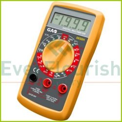 Digital multimeter with thermometer 0650H