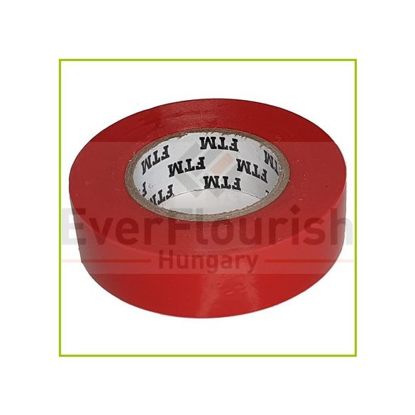 Insulating tape 19 mm x 20 m, red 0698H