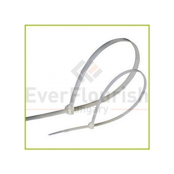 Cable ties 25pcs, 300x4.8mm, white 08292