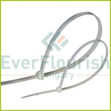 Cable ties 25pcs, 368x4.8mm, white 08293