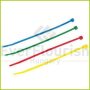 Kábelkötegelő, 150x3.5mm, színes, 100db 08302