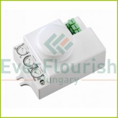 Microwave motion detector with twilight switch 25379