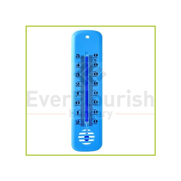 Hőmérő beltéri 35x145 mm kék 3000167