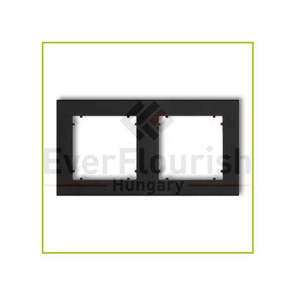 MINI 2-fold frame matt black 4139H