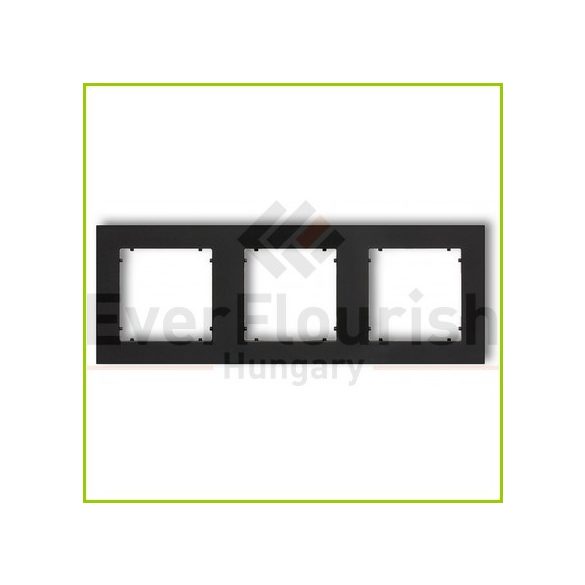 MINI 3-fold frame matt black 4140H