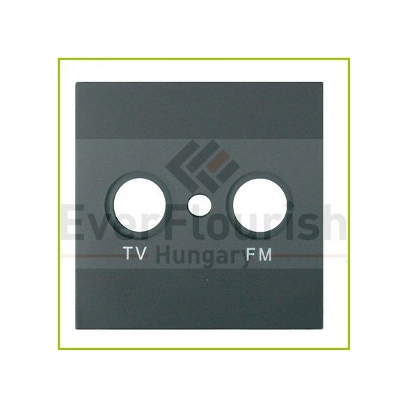 Modul TV-FM cover, black 4728H