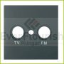 Modul TV-FM cover, black 4728H