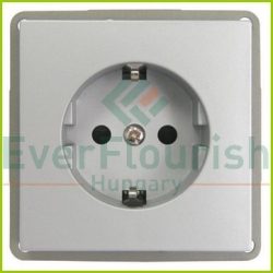 Modul Socket w. child protection, silver 4747H