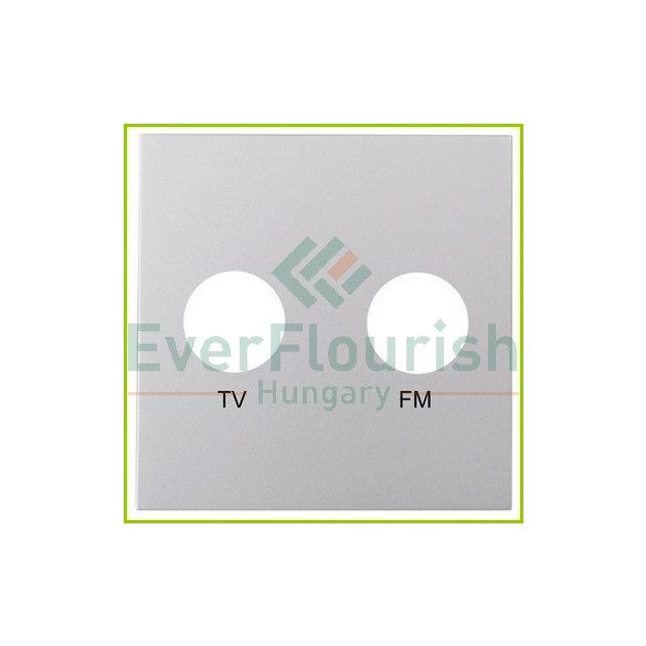 Modul TV-FM cover, silver 4748H