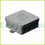 Surface-mount junction box, IP54, 85x85x37mm, grey 5221H