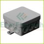 Surface-mount junction box, IP54, 75x75x37mm, grey 5232H