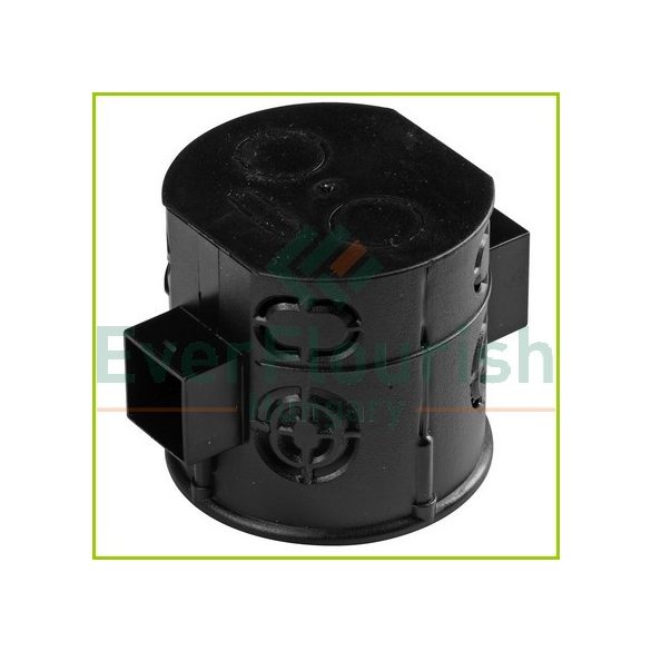 Flush-mount assembly box with connecting piece, 60mmØ, 62mm deep, IP20 5239H