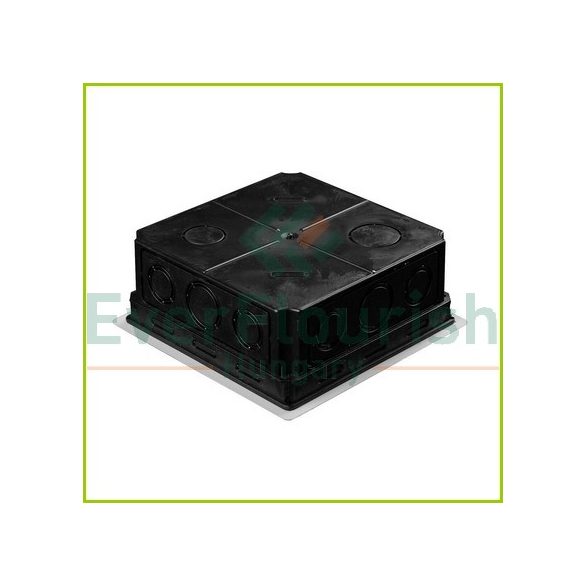 Flush-mount junction box, perforated, 150x150x50mm 5361H