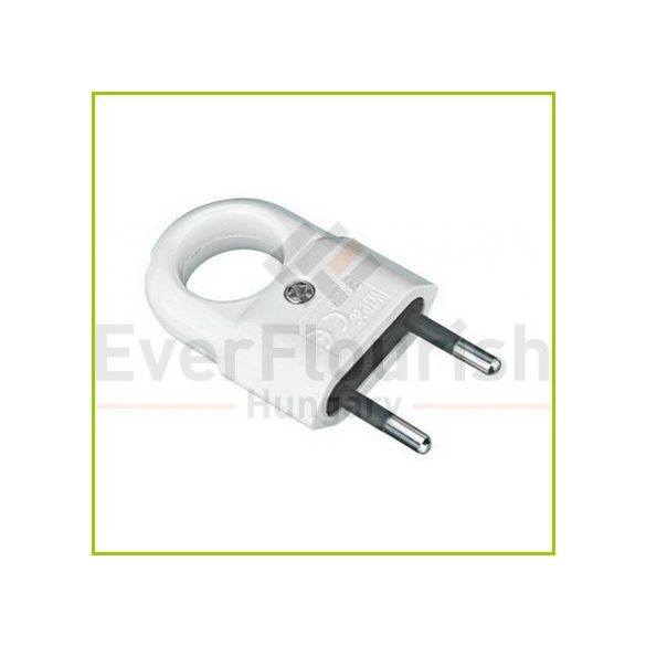EURO plug with handle white 63073