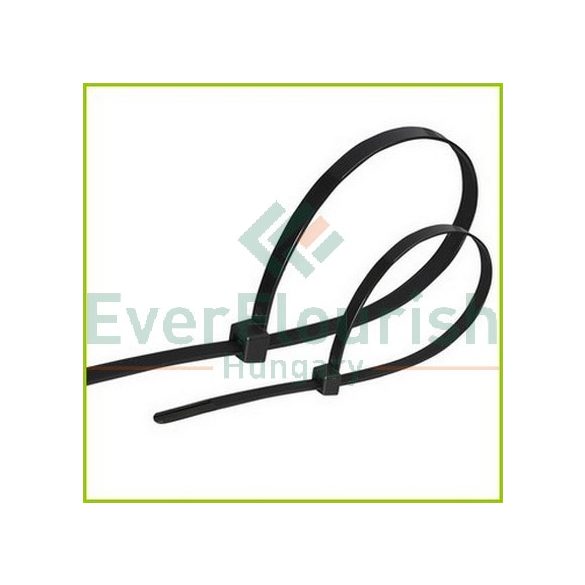 Cable ties 100pcs, 380x4.7mm, black 6547H