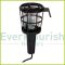 Hand lamp with plastic protective basket, E27, max.:60W, 5m, black, IP20 6902H