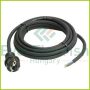   Cable with grounding plug, 3m, HO5VV-F 3G1.5mm², black 77133