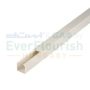 Plastic cable duct, 15x15mm, 2m, white 79730