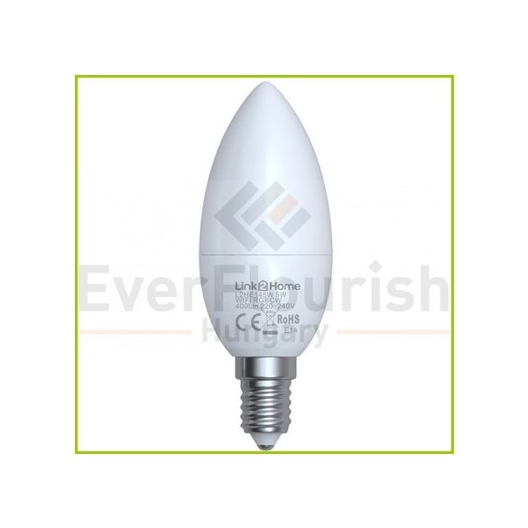 L2H Pro E14 4.5W 345lm smart bulb candle 2700-6500K + RGB 8014H