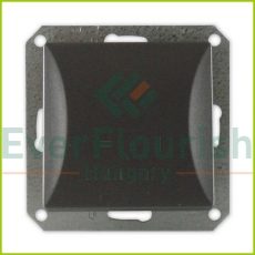 OPAL two-way switch without frame, graphite 8712H