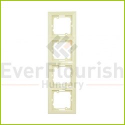 OPAL 4-fold cover frame beige 8743H