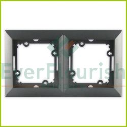 OPAL 2-fold cover frame graphite 8752H