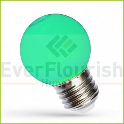 LED fényforrás dekor zöld E27 1W