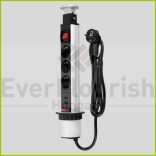 Energiaoszlop asztali, süllyeszthető 3 dugalj+USB kapcs 0012398712