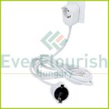 Földelt lengő hosszabbító Powersplit 5m 3x1.5 fehér 0016150114