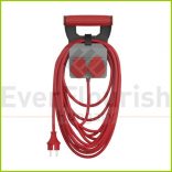 Földelt kültéri elosztó 2 es 10m, H07RN-F 3x1.5 vezetékkel POWER HANDLE IP44 0017602512