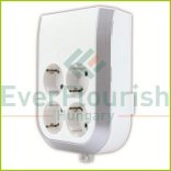 MultiPower 4-es földelt elosztó adapter, fehér 0020340112