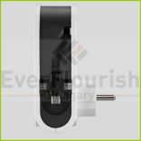 Földelt köztes csatlakozóaljzat, USB aljzattal + töltővel 0020840103