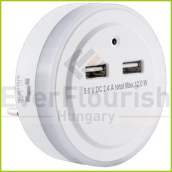 Irányfény LED, 2xUSB töltővel 0029470102