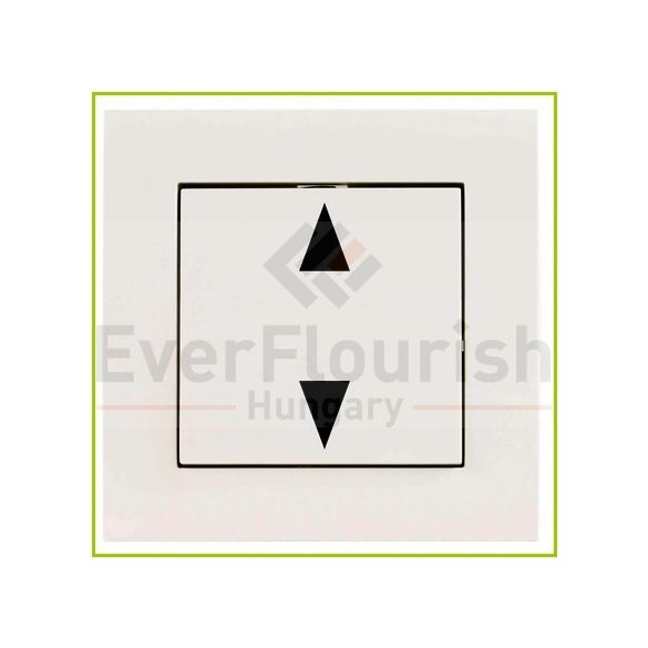 L2H Wifi süllyesztett redőnykapcsoló kerettel fehér 0088167090