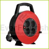 Kábelbox műanyag 10m 4 dugalj, 3x1.5, IP20 008818