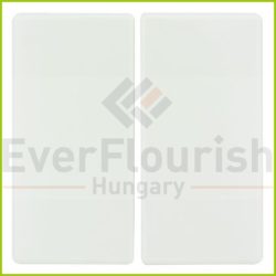   Quadro kapcsolófedél fehér (csillár, duplaváltó) 0236420106