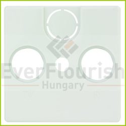 Quadro antenna fedlap fehér 0236630106