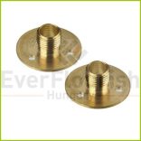 Közcsavar, talpas, réz, (2db) 03470