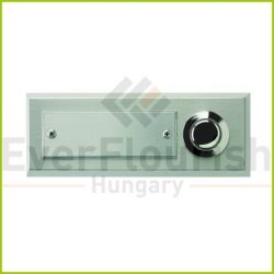 Csengő nyomógomb névtáblával 1-es acél 0504361555