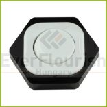 Beépíthető billenőkapcsoló kerek 250V/6A fehér 0509003555